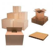 Cutii pliate din carton, 800 x 400 x 400 mm, 10 bucati/set