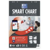 Rezerva hartie flipchart OXFORD Smart Chart - matematica