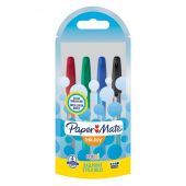 Pix cu mecanism 4 culori/set, Papermate Inkjoy Mini