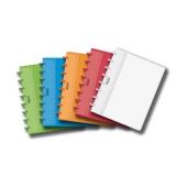 Caiet cu spira AURORA, A5, 72 file - 90g/mp, PP