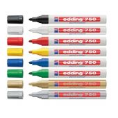 Marker cu vopsea varf rotund, 2-4 mm, Edding 750