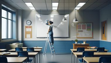 Cum se monteaza o tabla magnetica