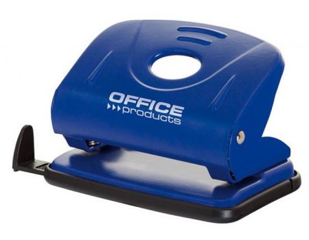 Perforator metalic, 25 coli, Office Products - albastru