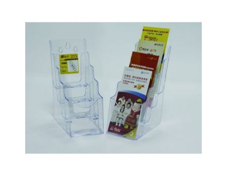 Display plastic pentru brosuri