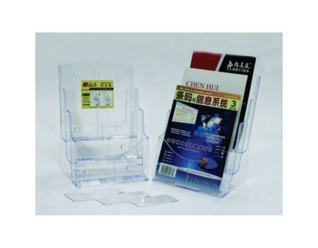 Display pliant plastic