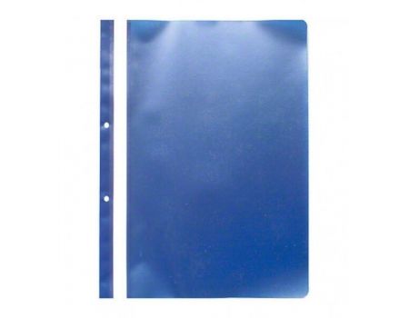 Dosar din plastic, cu sina si perforatii, Optima - 10 buc/set