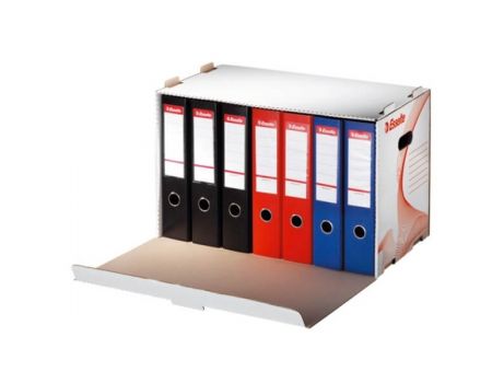 Container arhivare bibliorafturi, deschidere laterala, ESSELTE