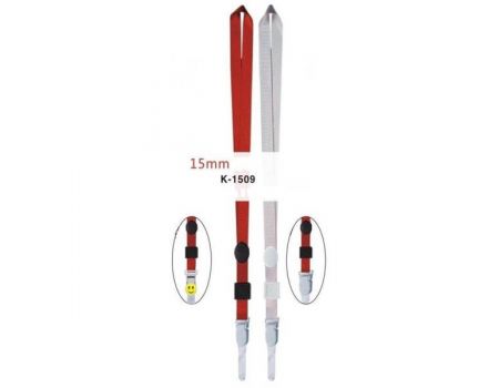 Lanyard textil 15 mm