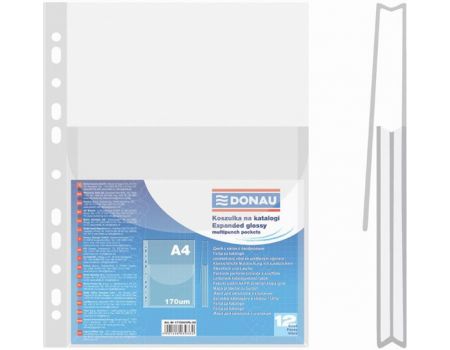 Folie cu burduf 20mm, cu clapa verticala, 12/set, DONAU