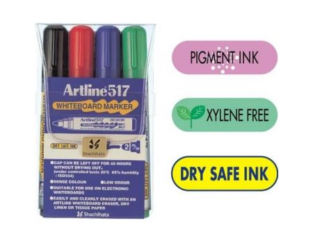Set 4 marker artline