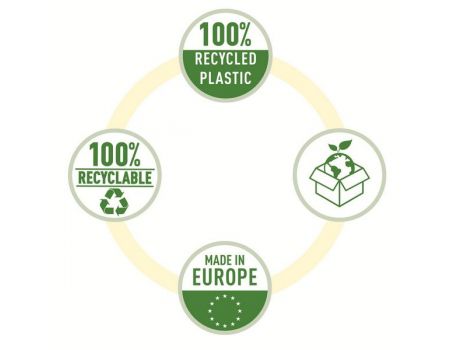 Folie de protectie A4, 100 bucati/set, Esselte Recycled_4