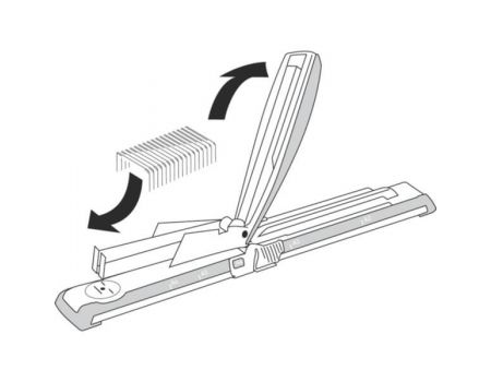 Capsator cu brat lung, 40 coli, LEITZ 5560​ 2
