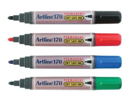 Marker permanent Dry safe ink, ARTLINE 170