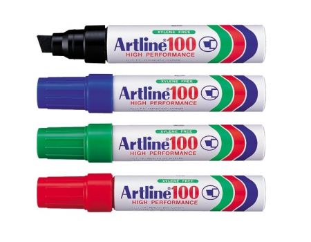 Marker permanent varf tesit 7 - 12 mm, ARTLINE 100