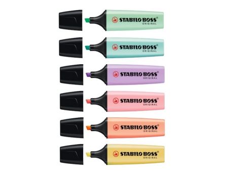 Textmarker varf 2-5 mm, Stabilo Boss