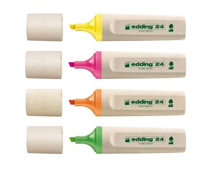 Textmarker varf retezat, 2-5 mm Edding Ecoline