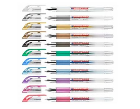 Roller cu gel 0.7 mm, Edding Cristal Jelly 2185