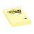 Notes autoadeziv, Post-it, 100 file, galben