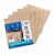 Separatoare carton reciclat, A4, 6 buc/set, OXFORD Touareg - bej natural