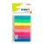 Index plastic color 45 x 8 mm, 8 x 20 file/set, Stick"n