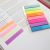 Index plastic color 45 x 8 mm, 8 x 20 file/set, Stick"n 2