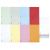 Separatoare din carton color, 100 buc/set, DONAU Duo