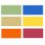 Separatoare din carton color, 100 buc/set, OXFORD